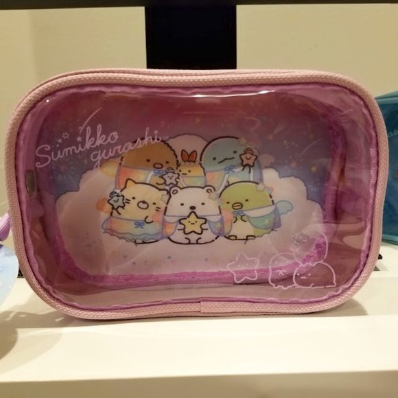 San-X Handbags - 2/$25 🌷 Sumikko Gurashi Cosmetic Pouch - purple